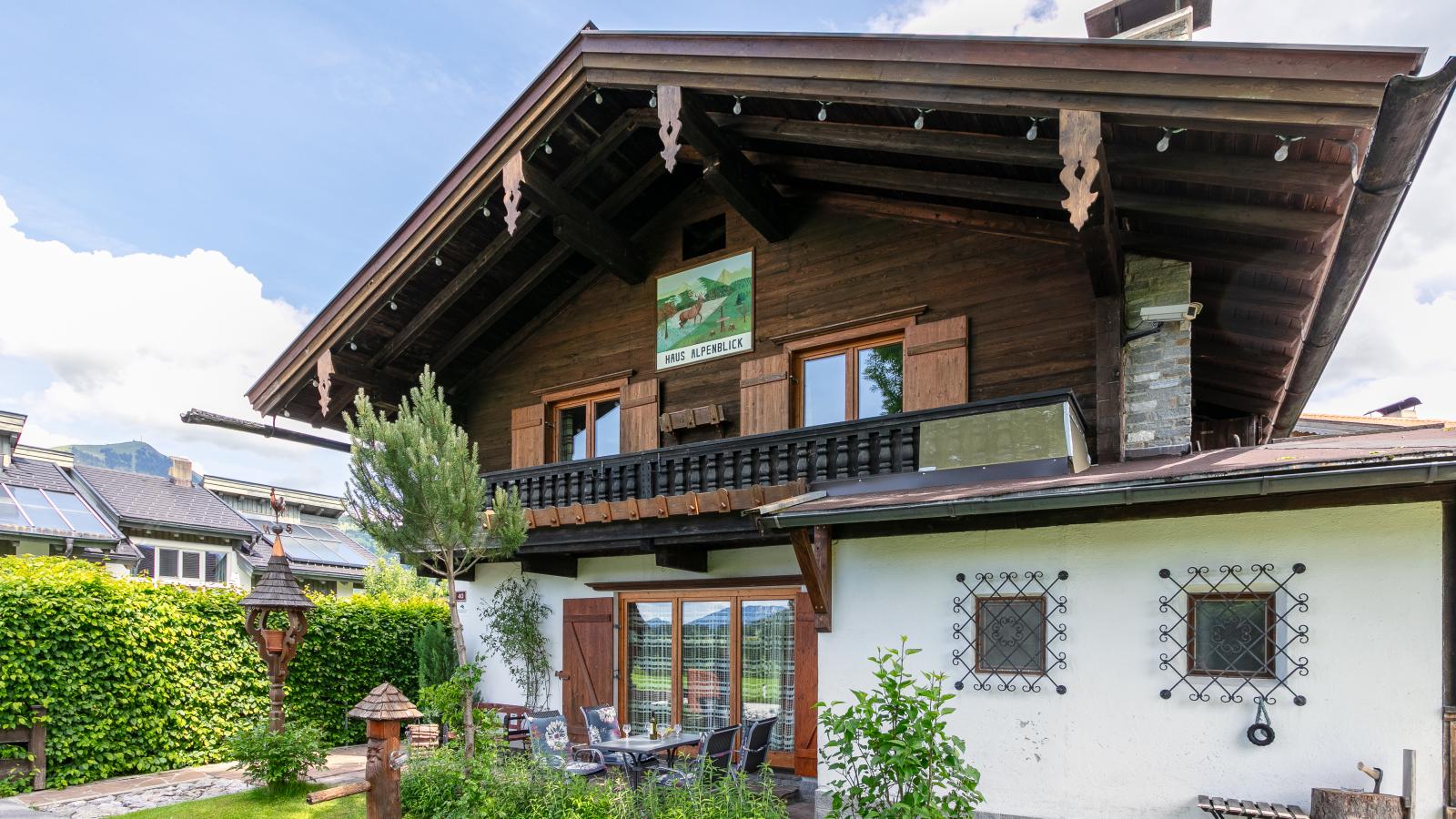 Haus Alpenblick-Buitenkant zomer