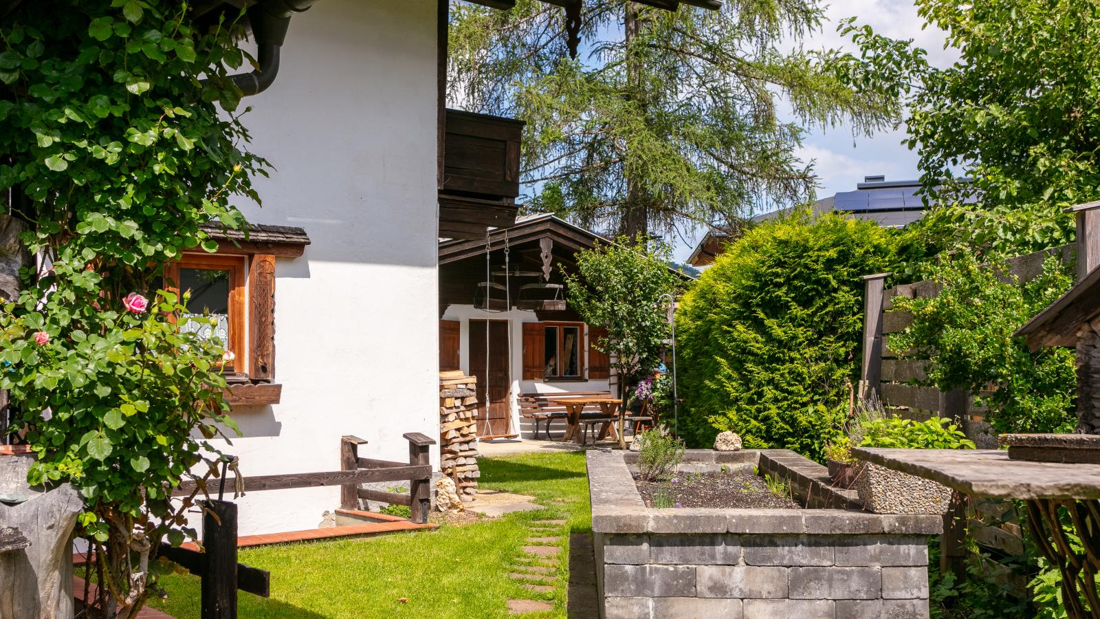 Haus Alpenblick-Buitenkant zomer
