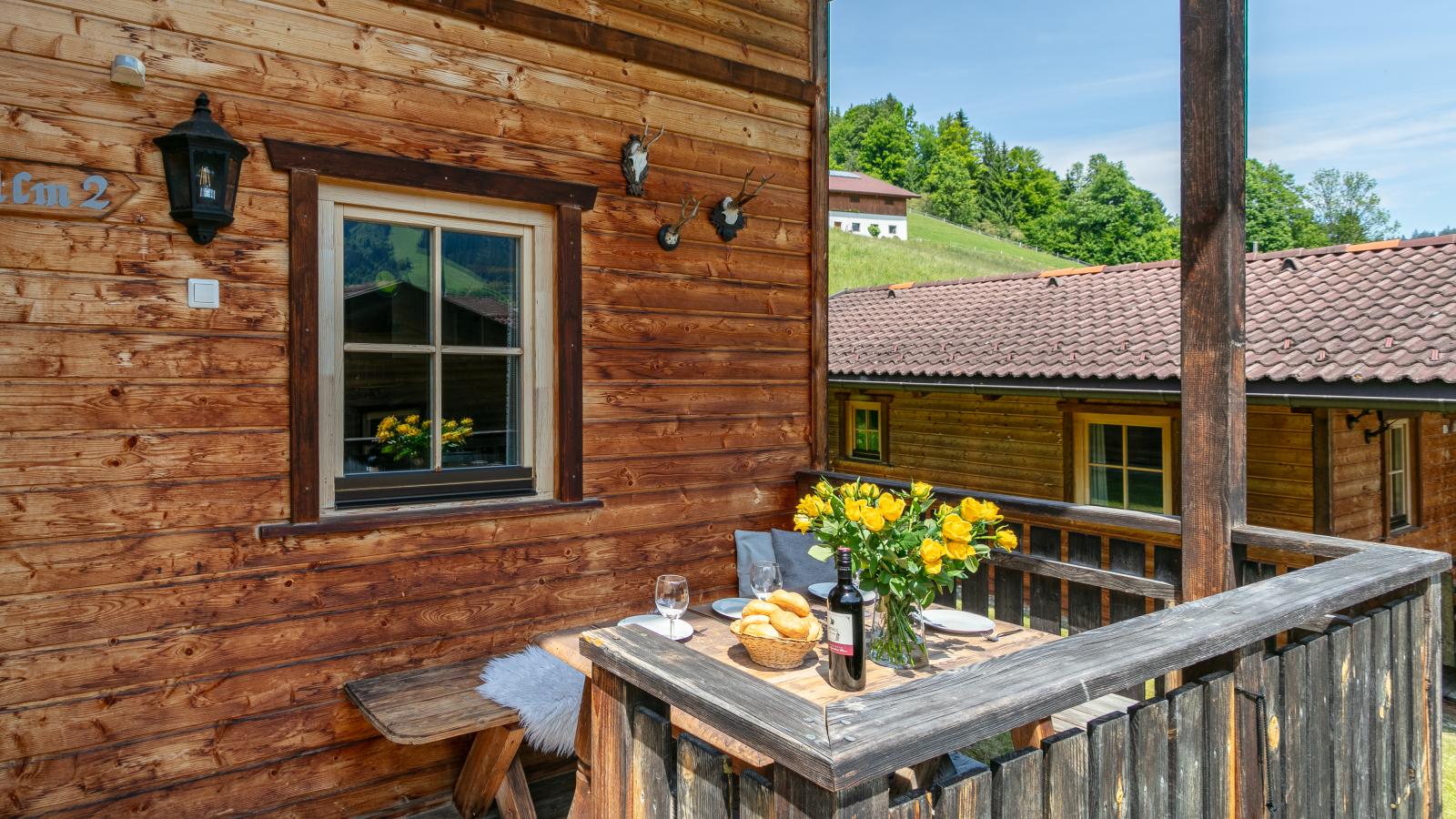 Urige Doppelhaushälfte 5-Terrasbalkon