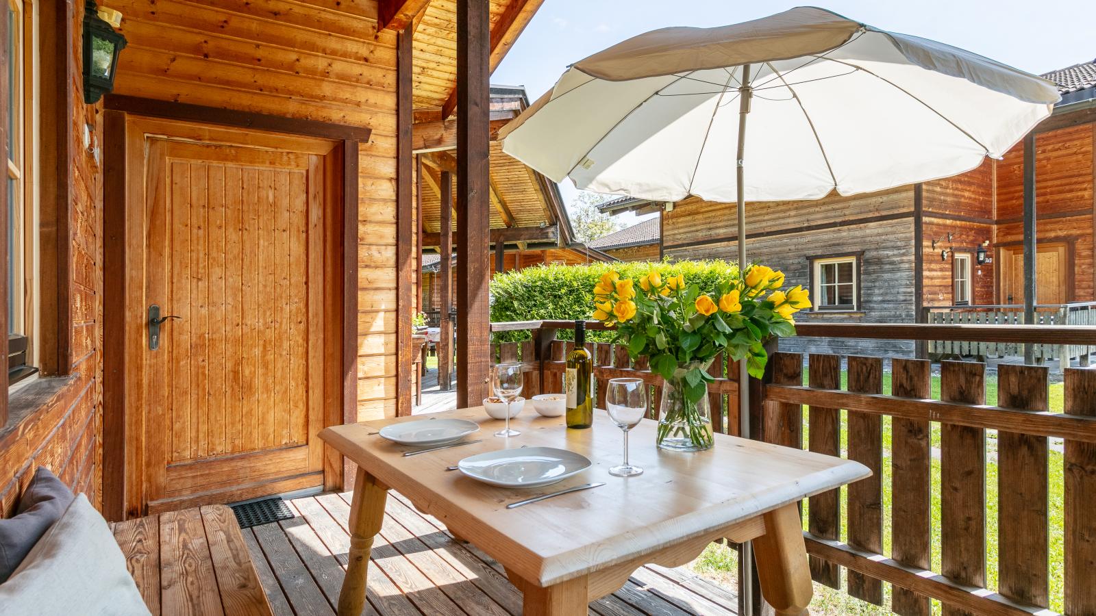 Uriges Chalet 14-Terrasbalkon