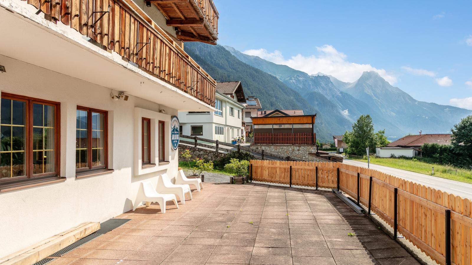 Arlberg-Tuinen zomer