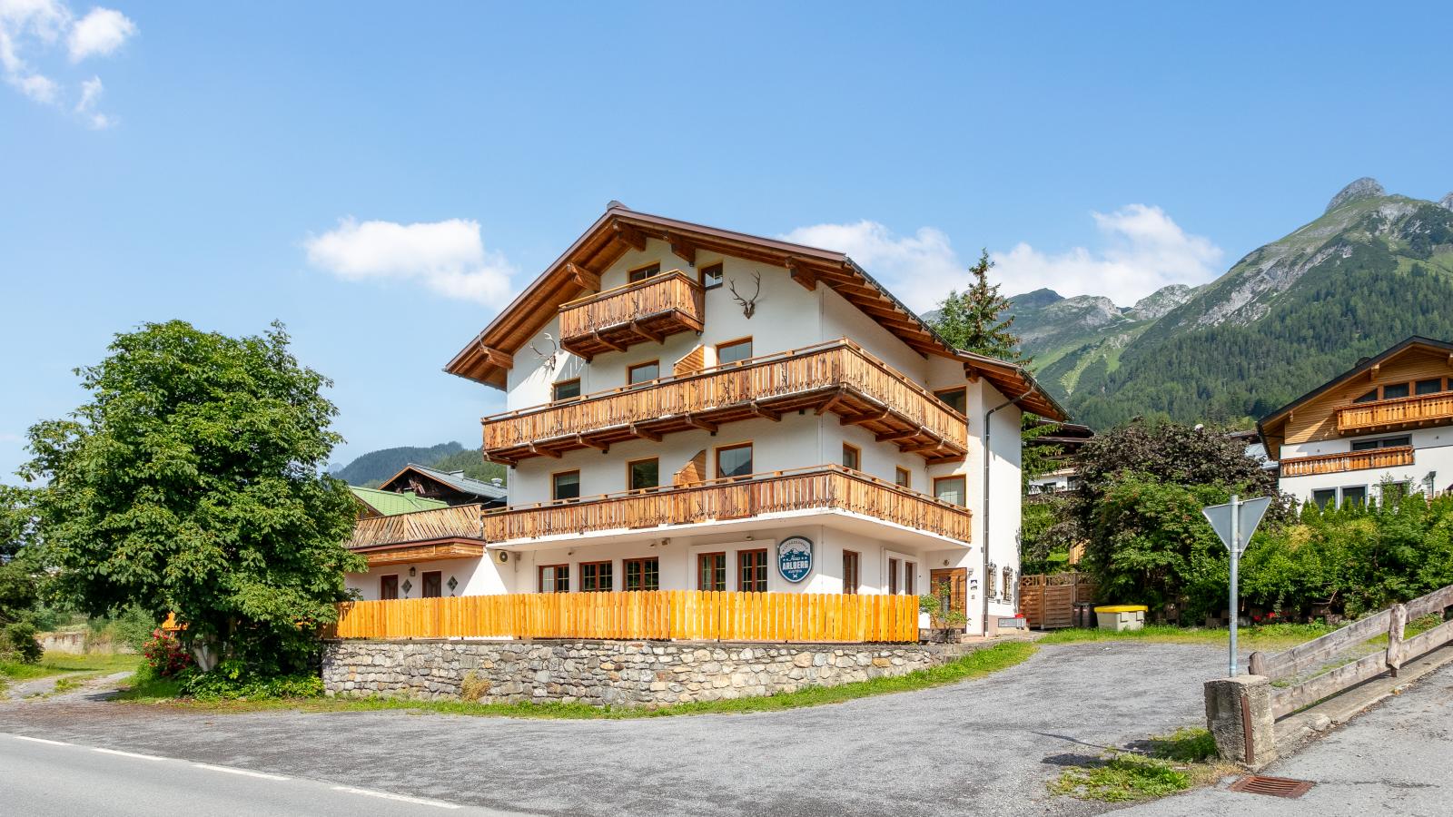Arlberg-Buitenkant zomer