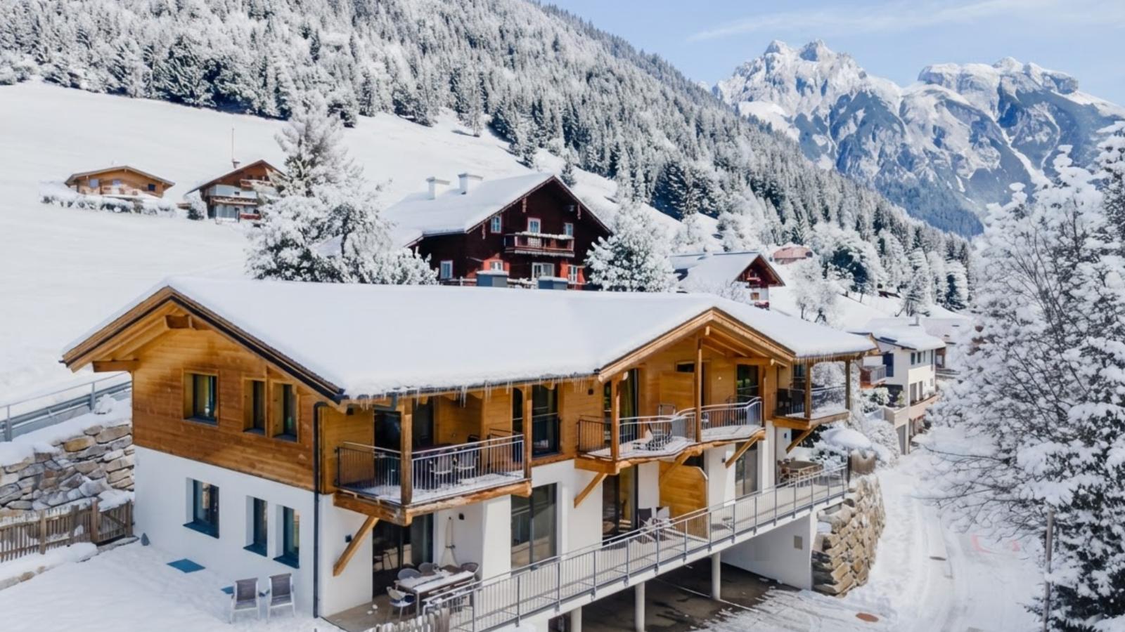 Werfenblick und Bergblick - Exterieur winter