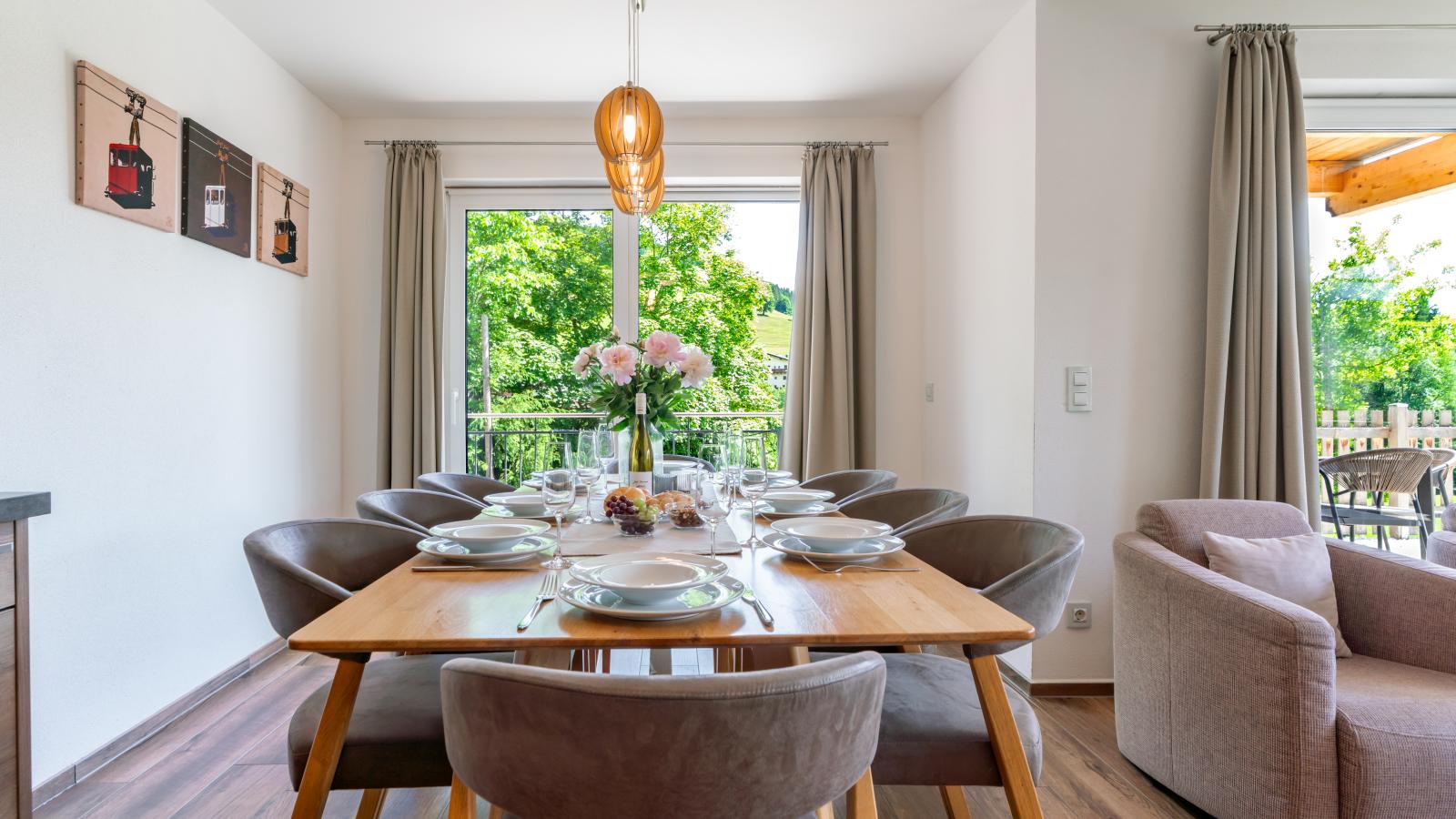 Werfenblick und Bergblick - Salle à manger