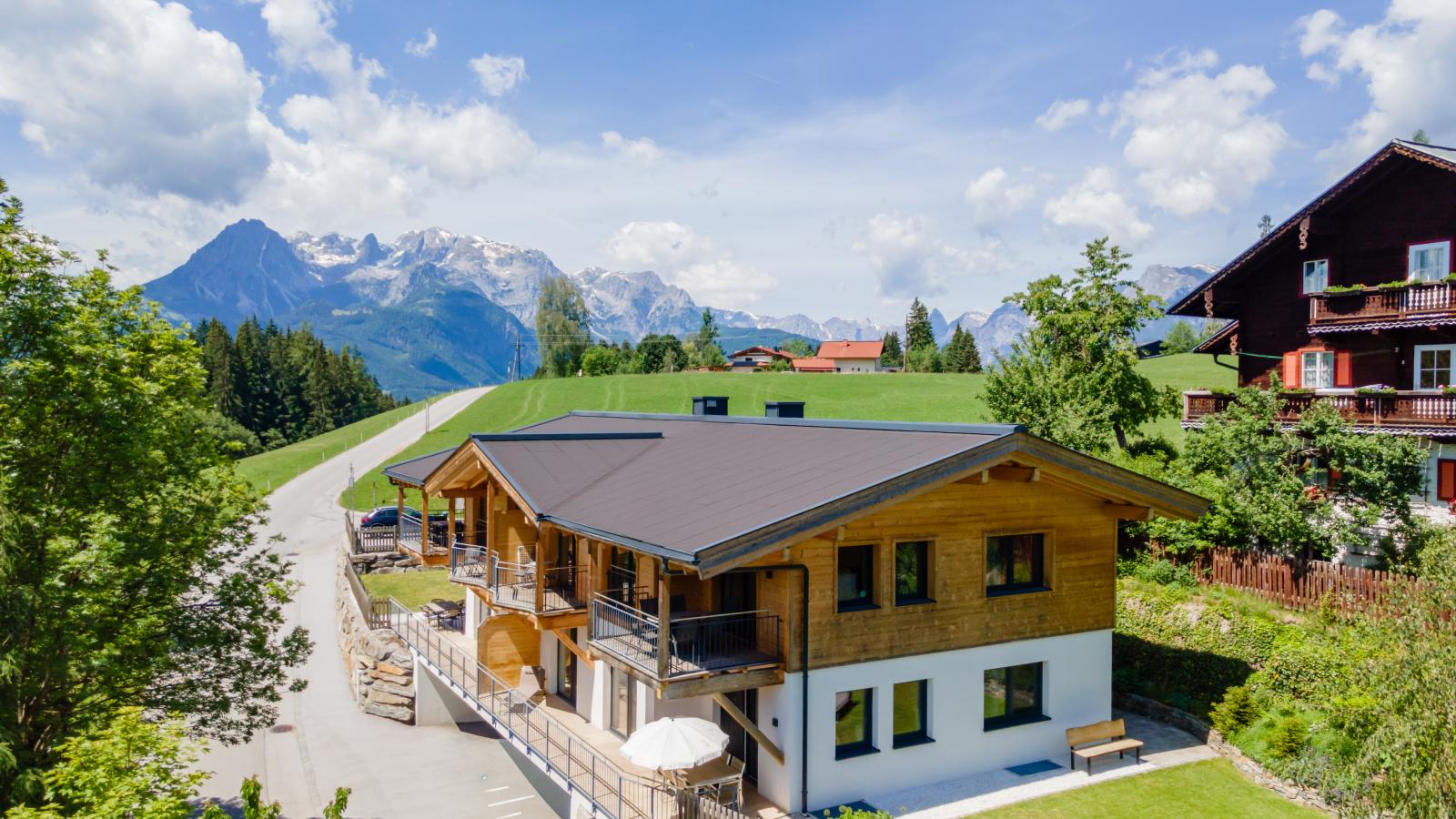 Werfenblick und Bergblick - Extérieur été