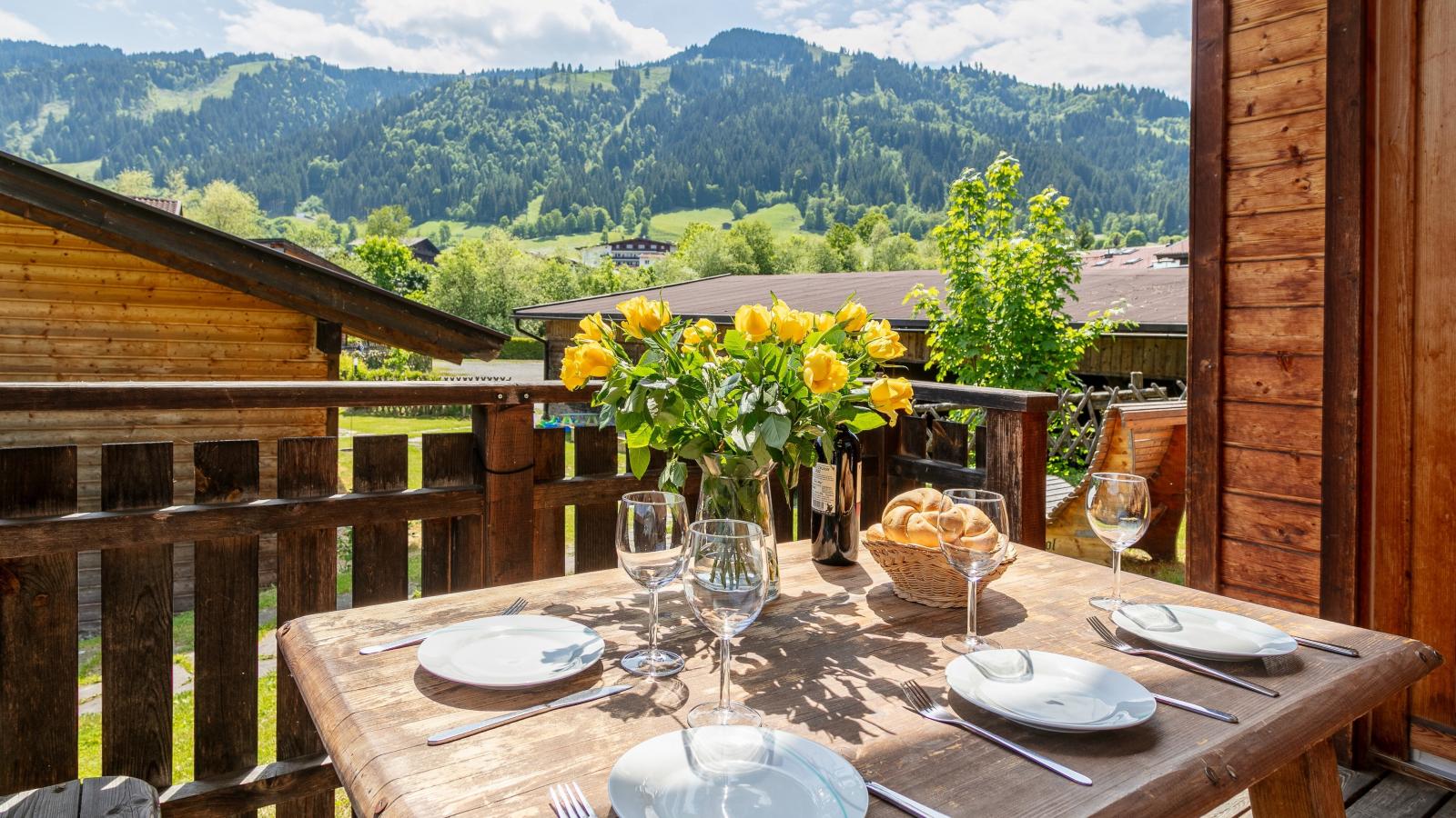Urige Doppelhaushälfte 8 und 9-Terrasbalkon