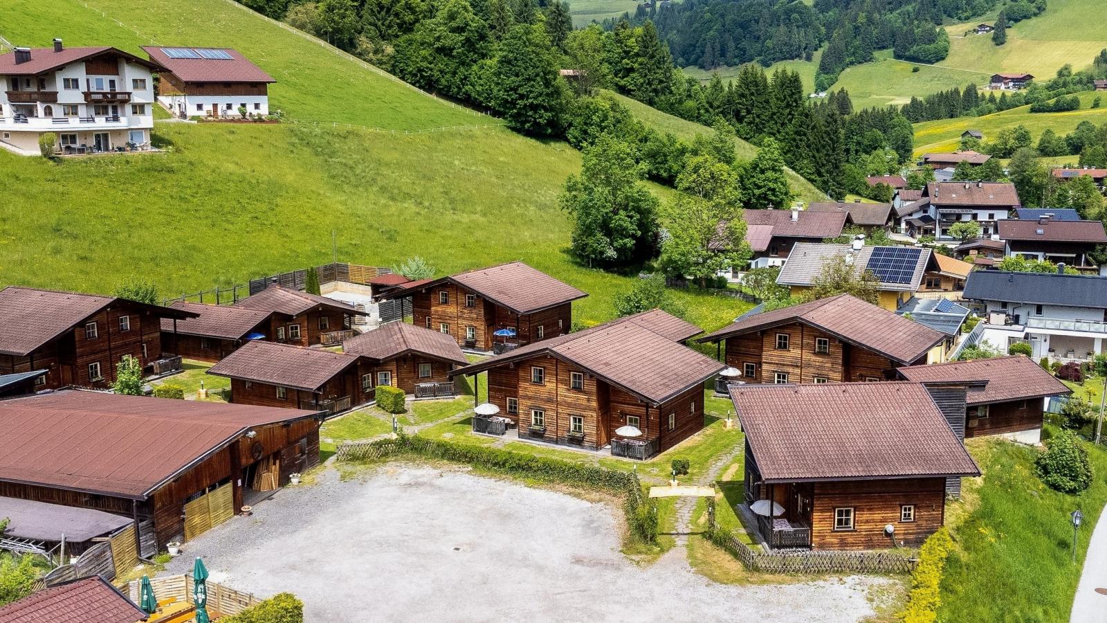 Urige Chalets 14 und 17-Gebieden zomer 1km