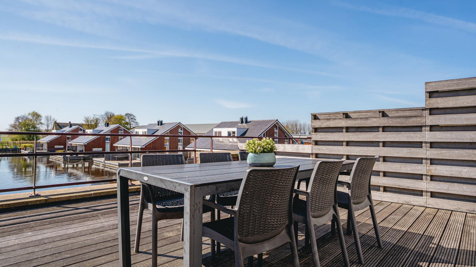 Oostergeest-Terrasse/Balkon