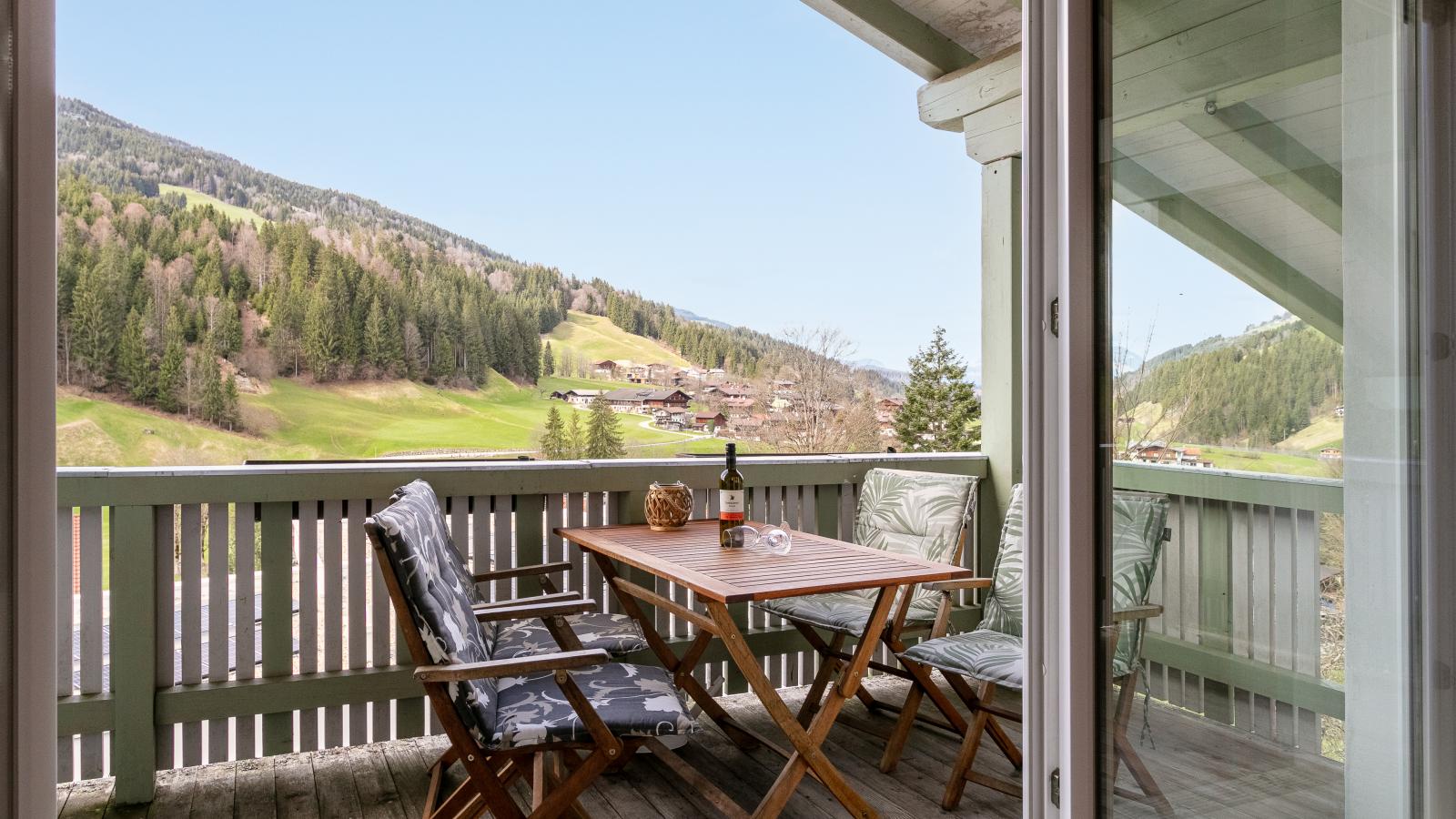 Appartement Schwab - Terrasbalkon
