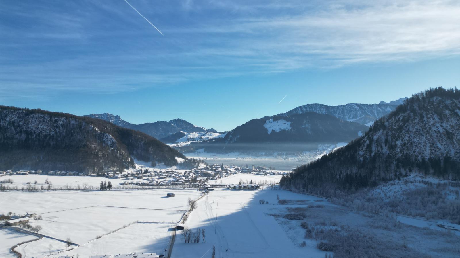 Marschbachhof-Gebied winter 5km