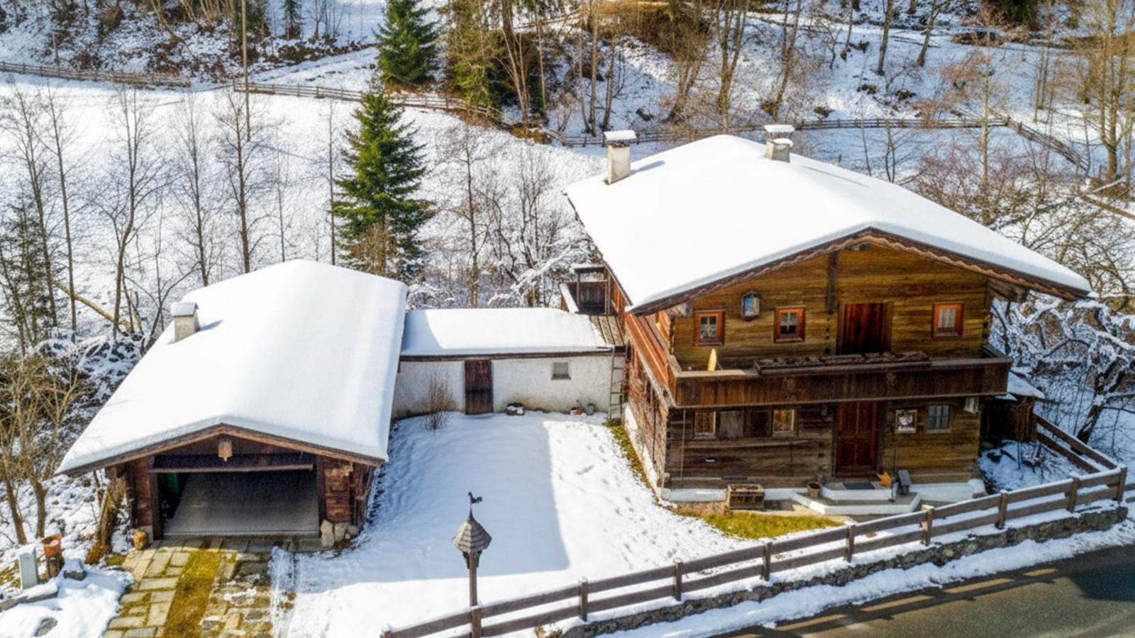 Zinnhäusel-Exterieur winter