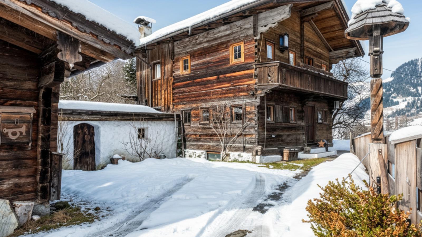 Zinnhäusel-Exterieur winter