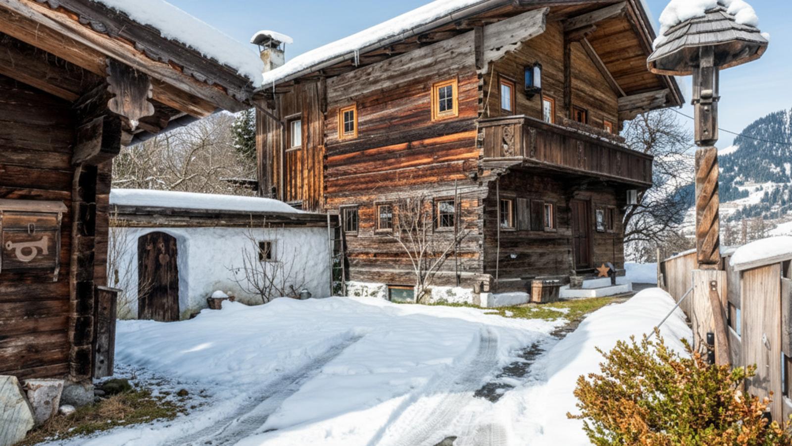 Kupferhäusel und Zinnhäusel-Exterieur winter