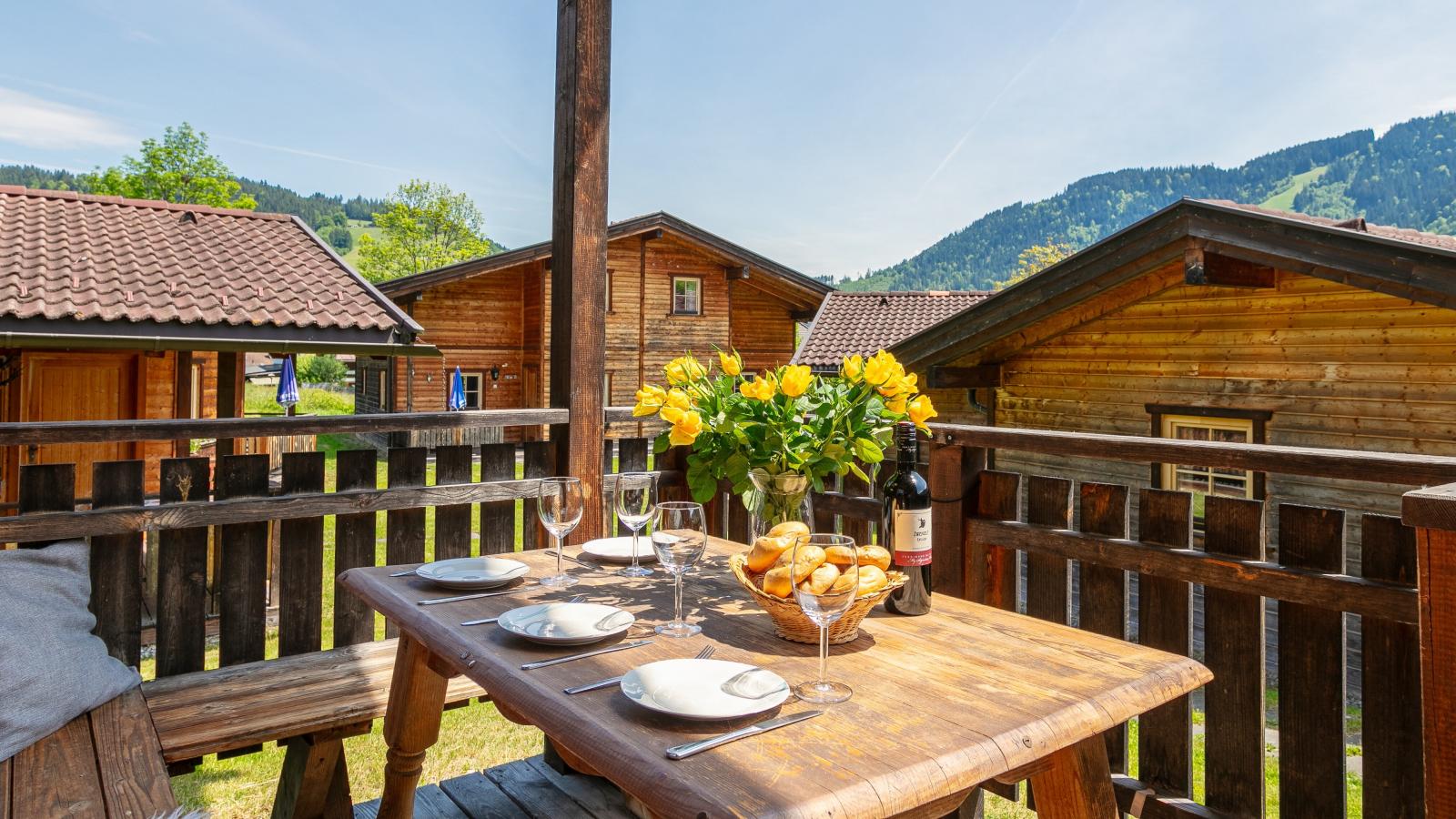 Urige Doppelhaushälfte 12-Terrasbalkon