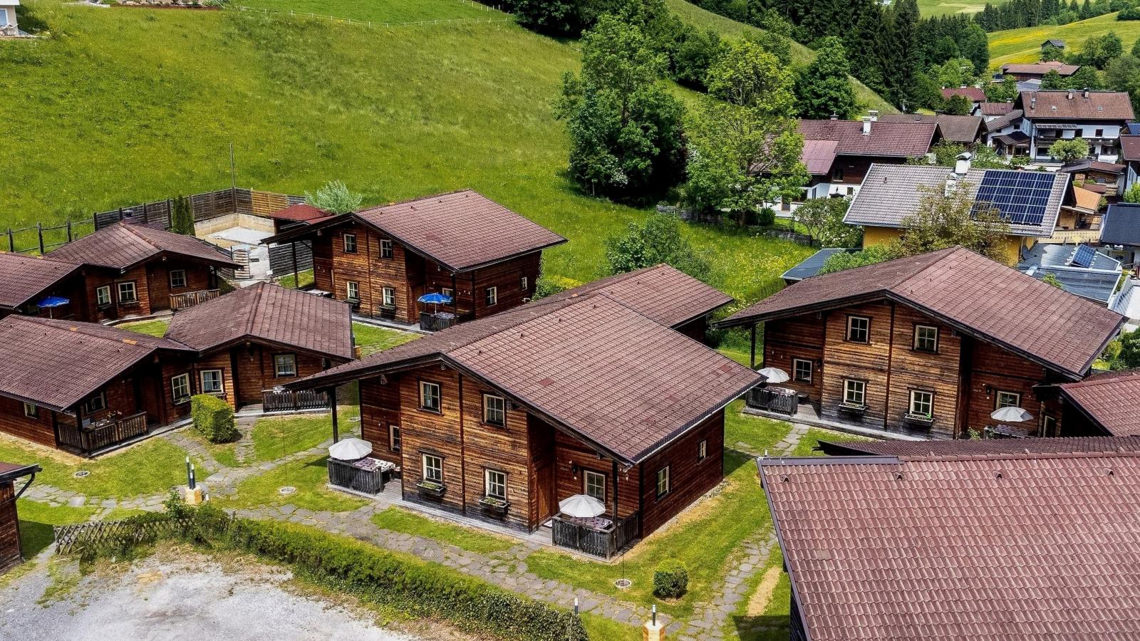 Urige Chalets 3 und 4-Gebieden zomer 1km