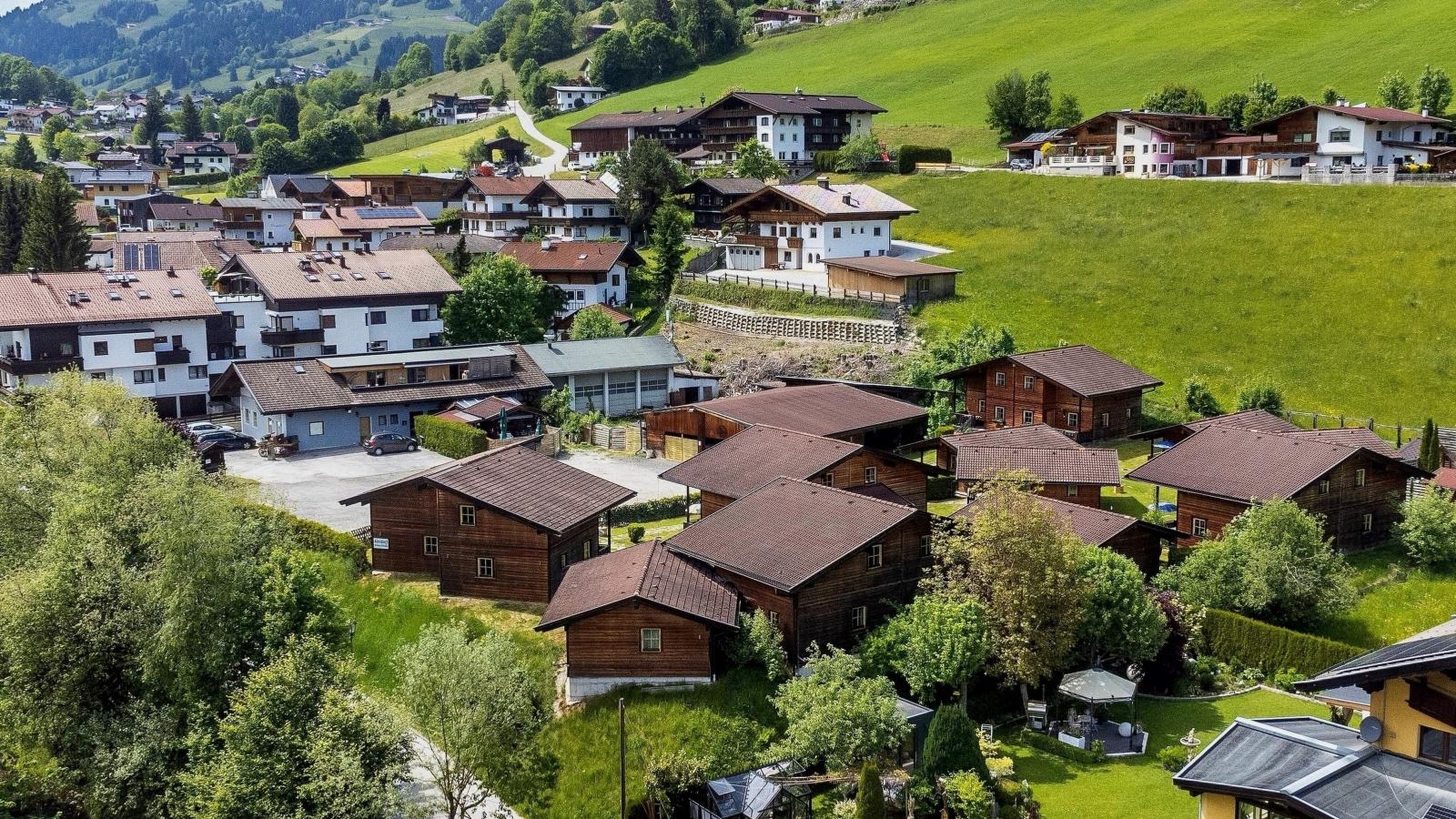 Urige Chalets 3 und 4-Gebieden zomer 1km