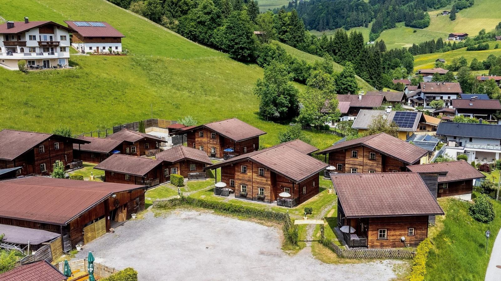 Urige Chalets 3 und 4-Gebieden zomer 1km