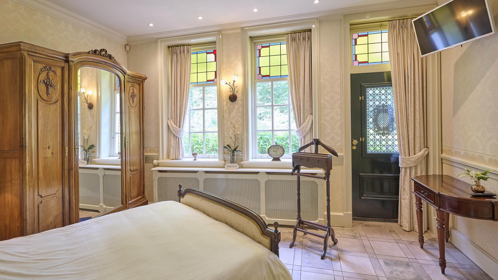 Erve Het Klaashuis-Schlafzimmer