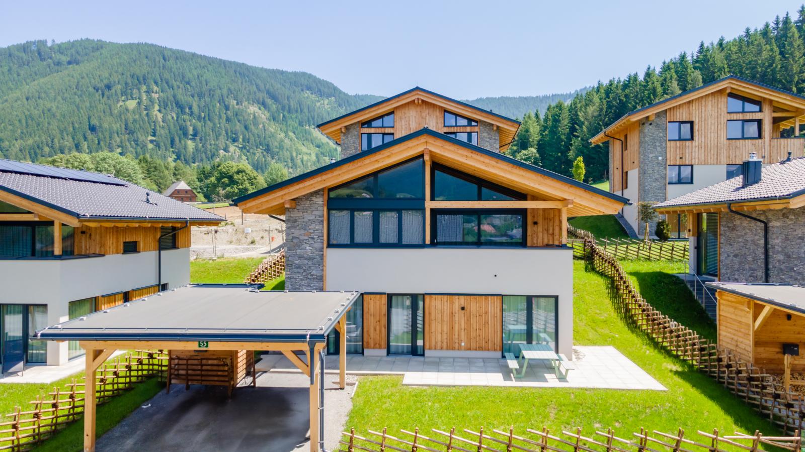 Grebenzen Lodge 55-Außenbereich Sommer