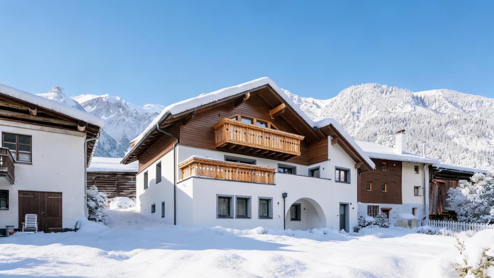 Alpenlodge Pettneu Lodge 2-Exterieur winter