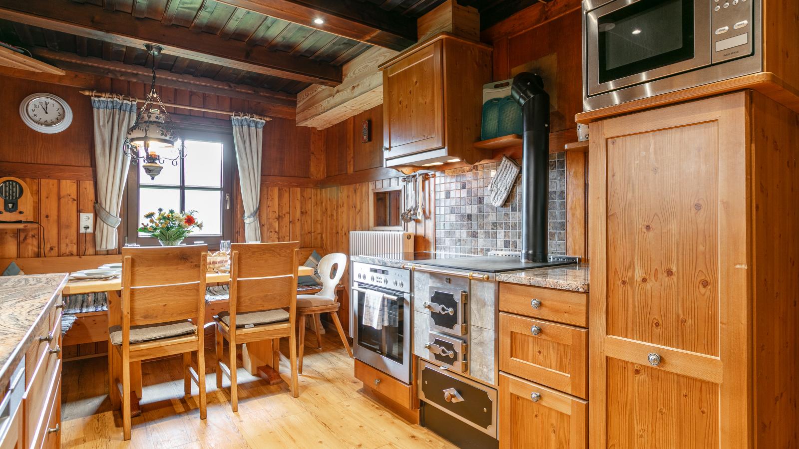 Weberhäusl am Penningberg-Keuken