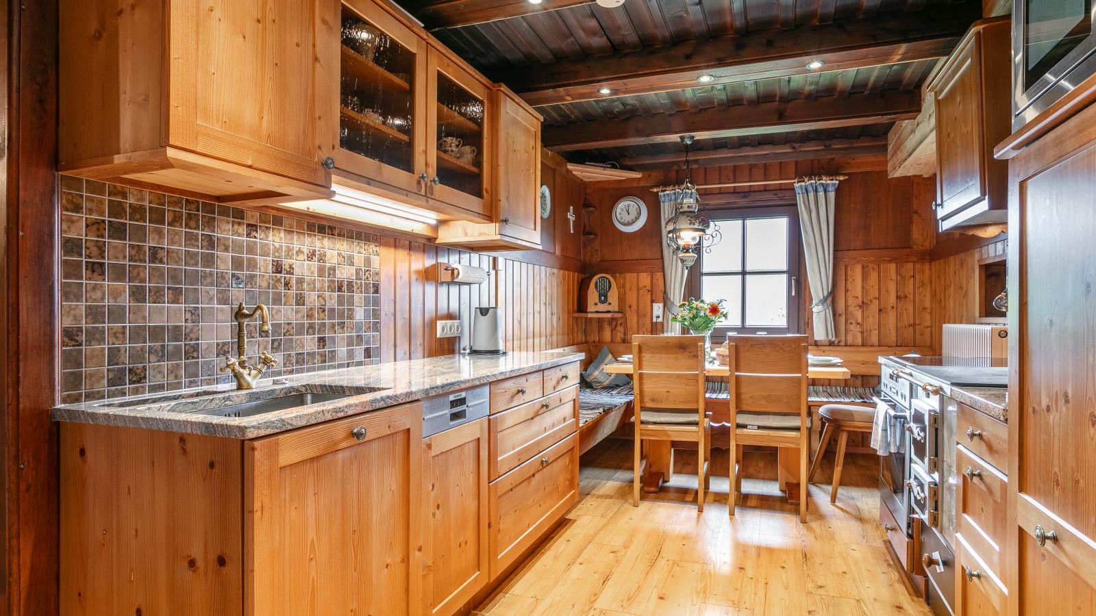 Weberhäusl am Penningberg-Keuken
