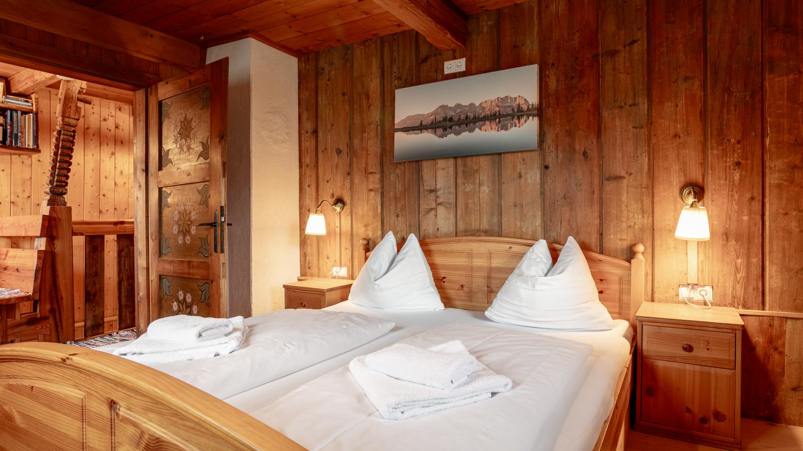 Weberhäusl am Penningberg-Slaapkamer