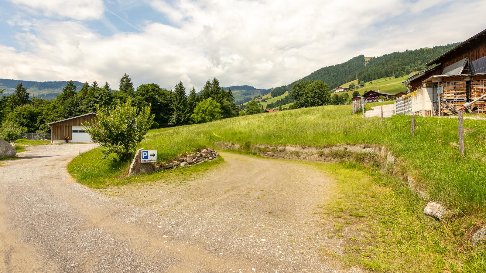 Weberhäusl am Penningberg-Tuinen zomer