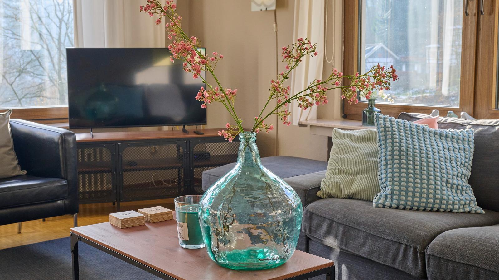 Kurhaus am Nordenau - 10 pers-Woonkamer