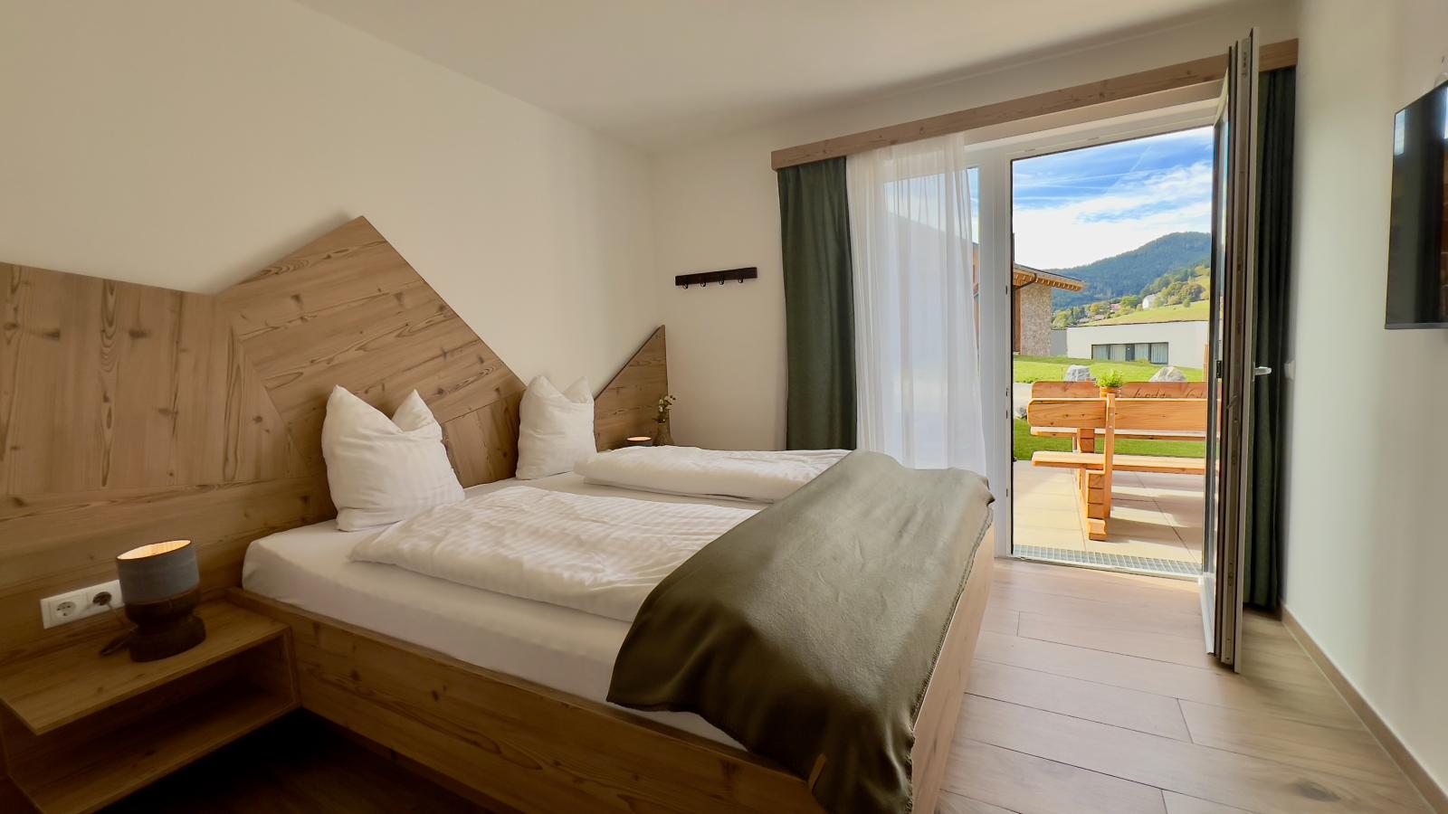 Grebenzen Lodge Edelweiss-Schlafzimmer