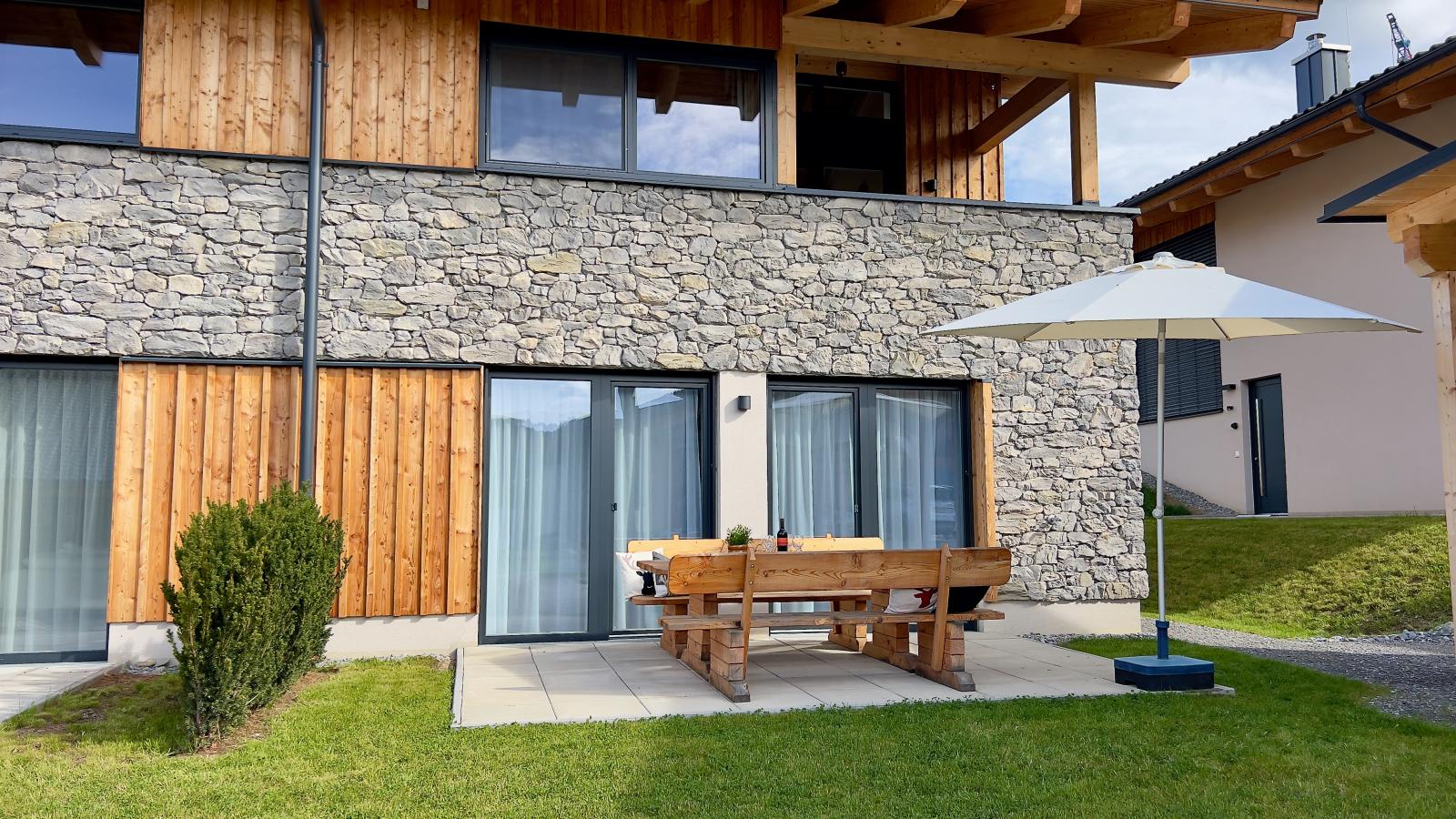 Grebenzen Lodge Edelweiss-Außenbereich Sommer