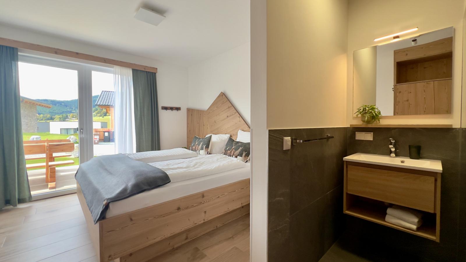 Grebenzen Lodge Edelweiss-Schlafzimmer