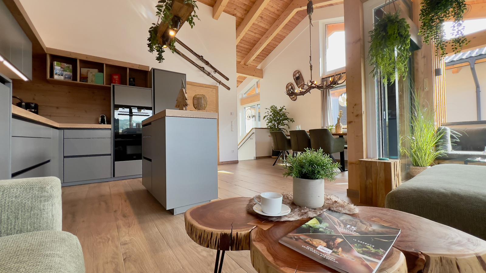 Grebenzen Lodge Edelweiss-Wohnzimmer