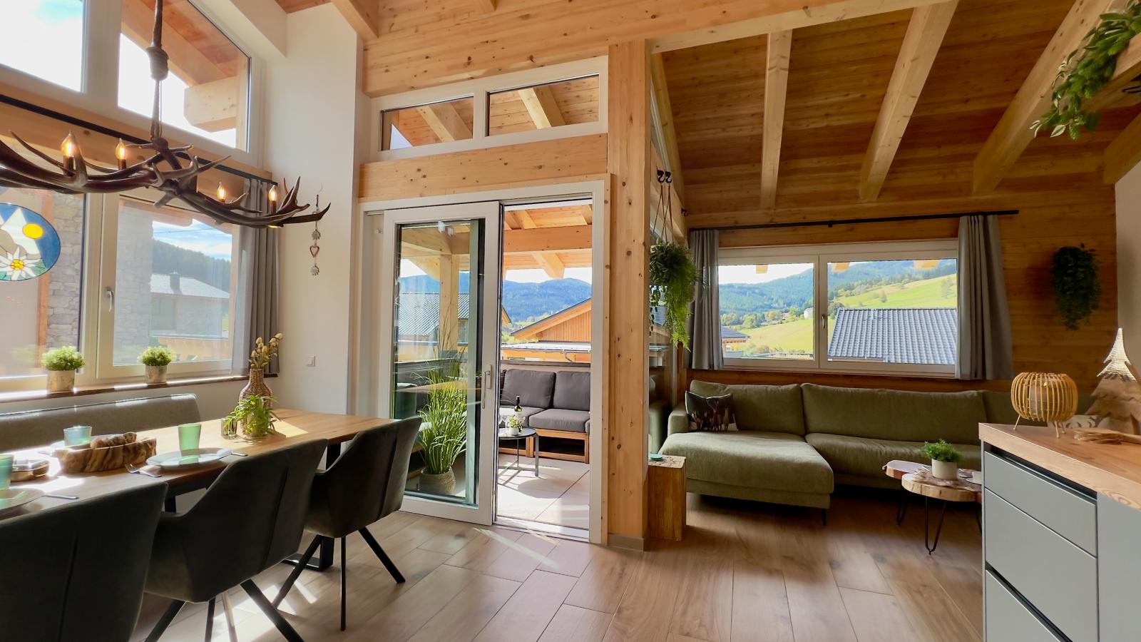 Grebenzen Lodge Edelweiss-Esszimmer