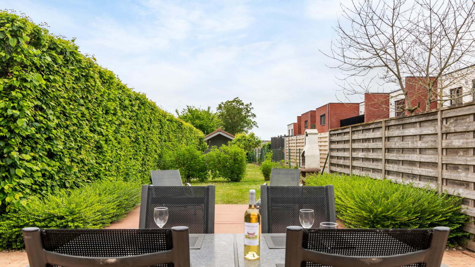 Rust achter de Kust-Terrasbalkon