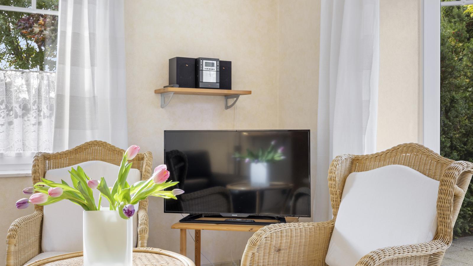 Nordlicht - Strandkorb EG-Woonkamer