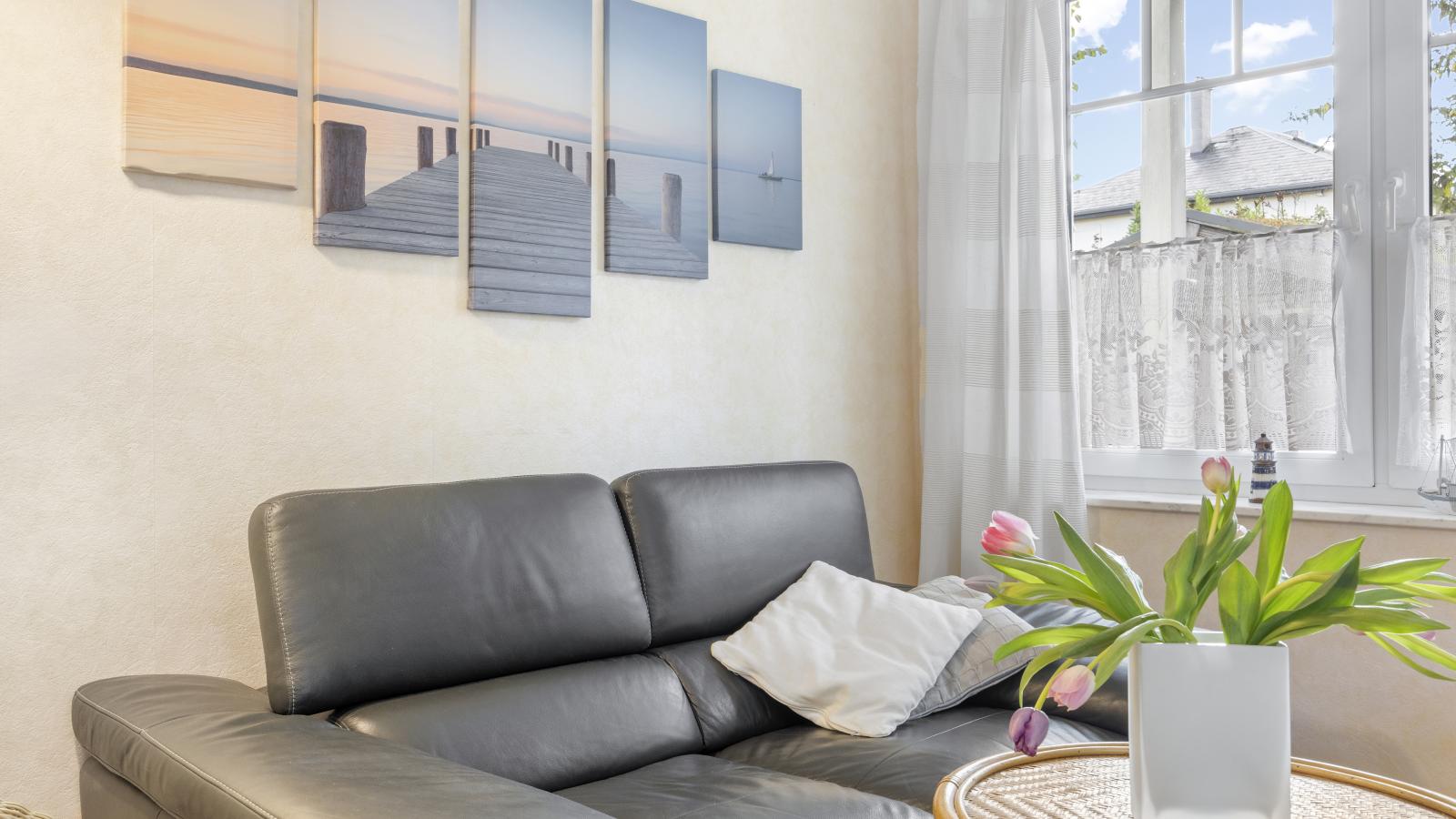 Nordlicht - Strandkorb EG-Woonkamer