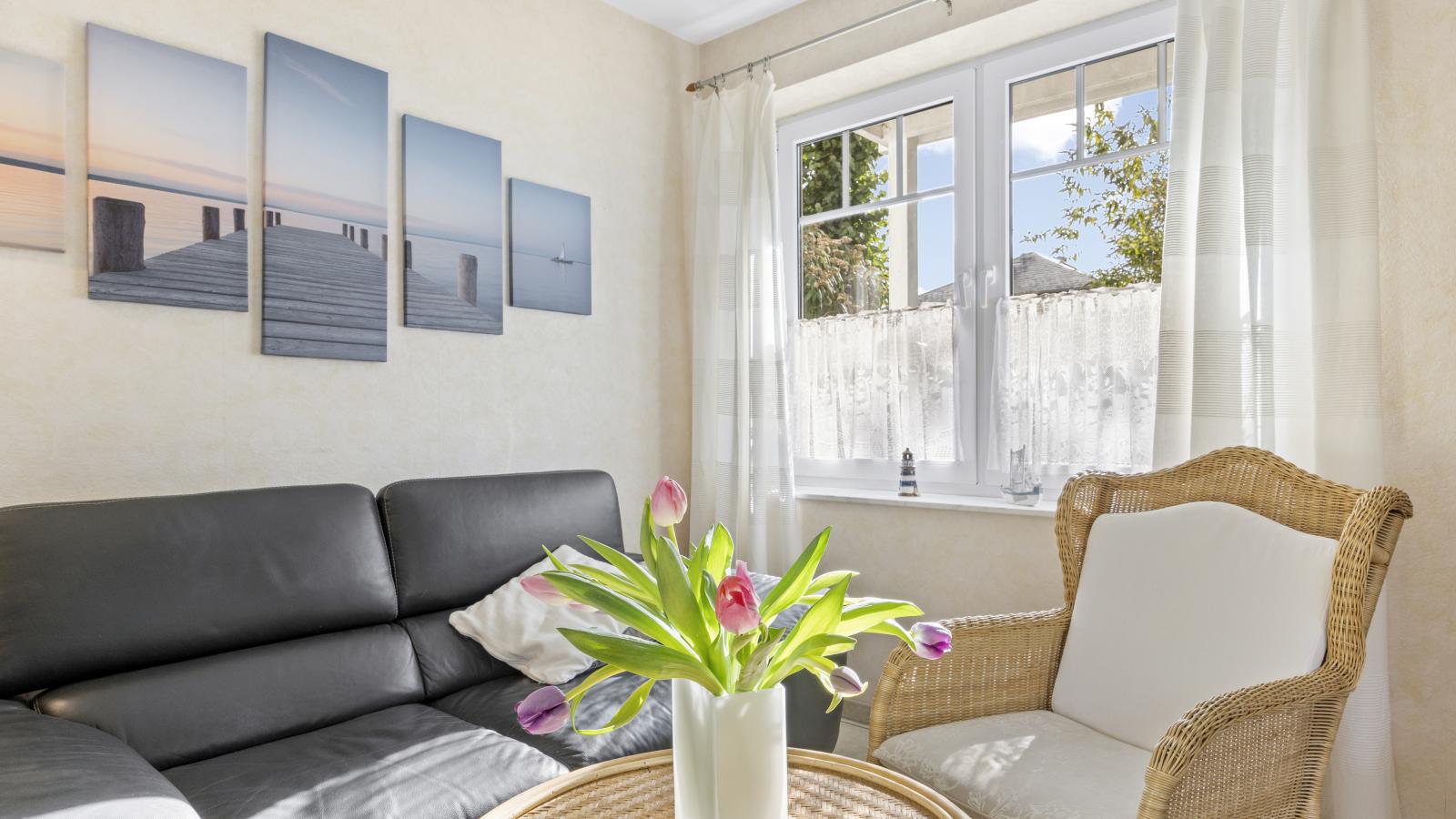 Nordlicht - Strandkorb EG-Woonkamer