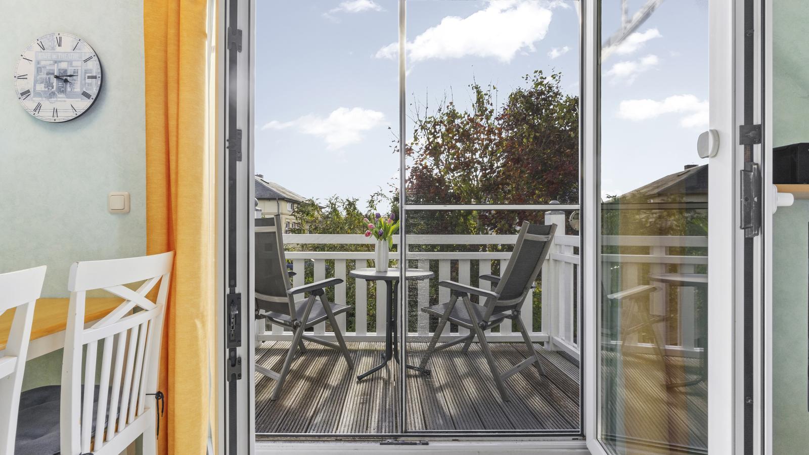 Nordlicht - Windjammer-Terrasbalkon