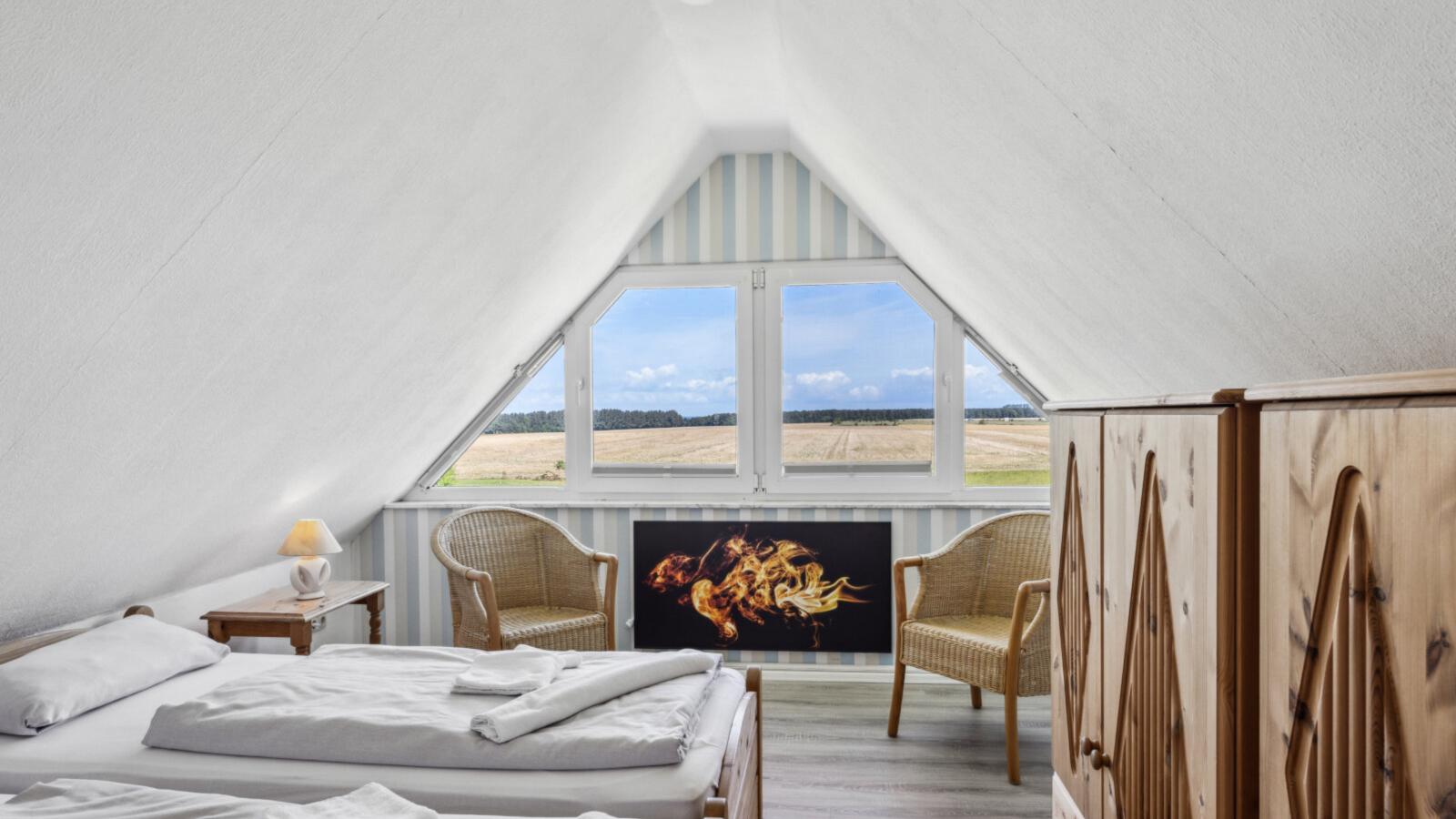 Nordlicht - Leuchtturm OG-Slaapkamer