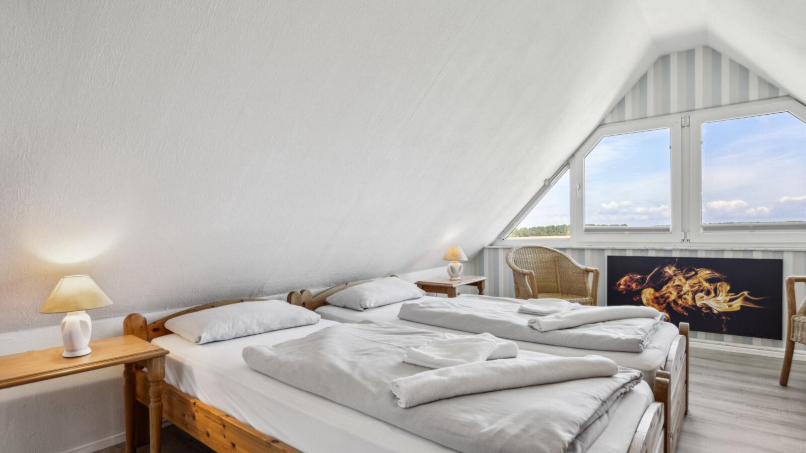 Nordlicht - Leuchtturm OG-Slaapkamer