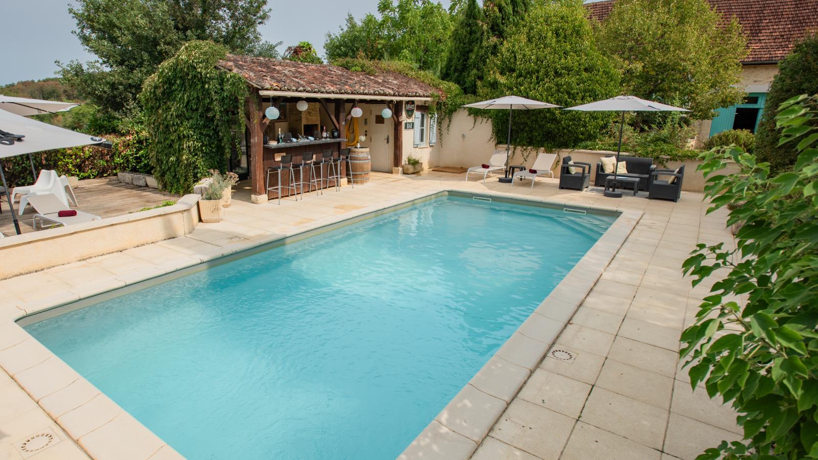 Orchidee-Swimming pool