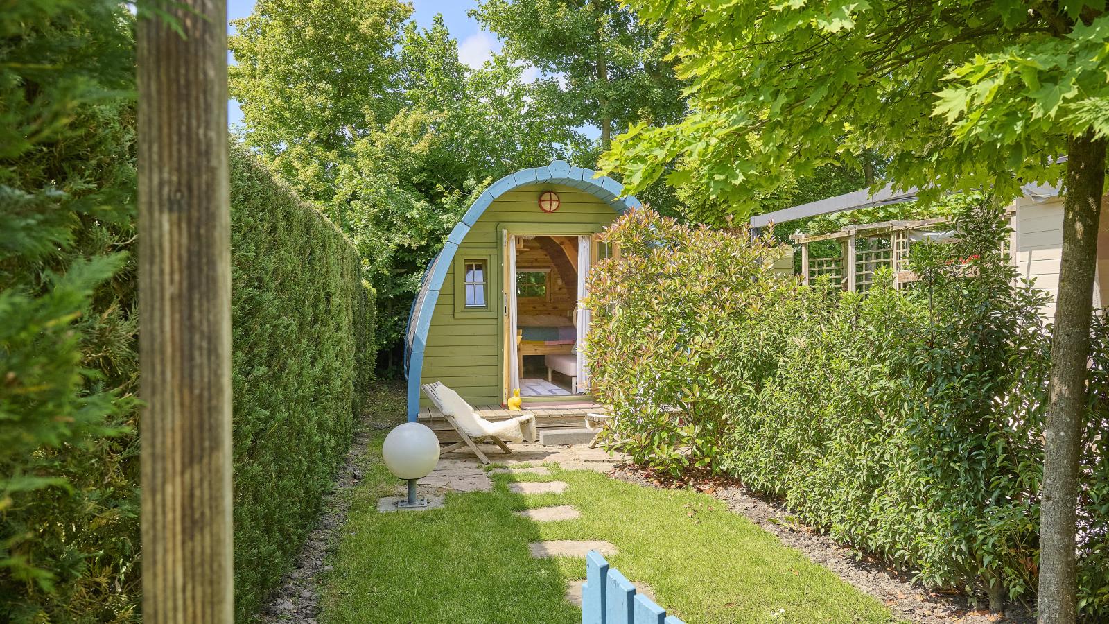 Tiny House Jet-Tuinen zomer