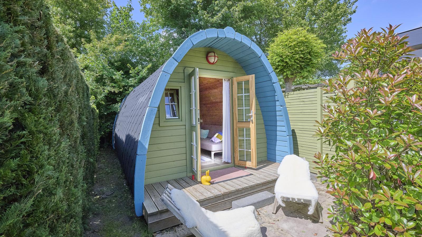 Tiny House Jet-Buitenkant zomer