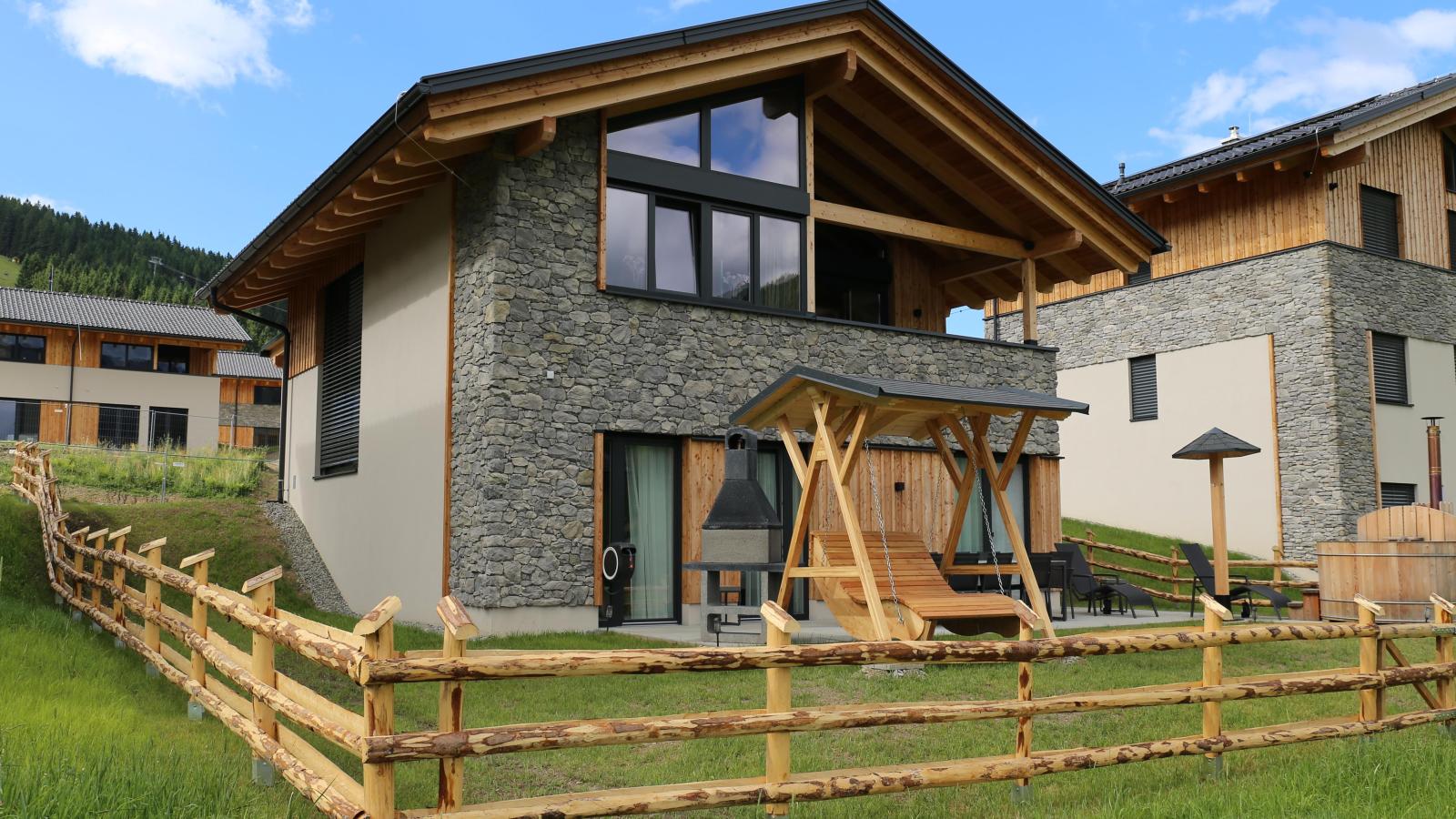 Grebenzen Lodge 44-Gärten Sommer