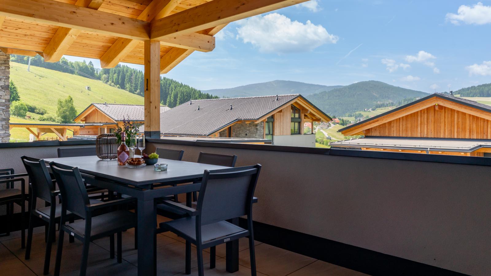 Grebenzen Lodge 53-Terrasbalkon