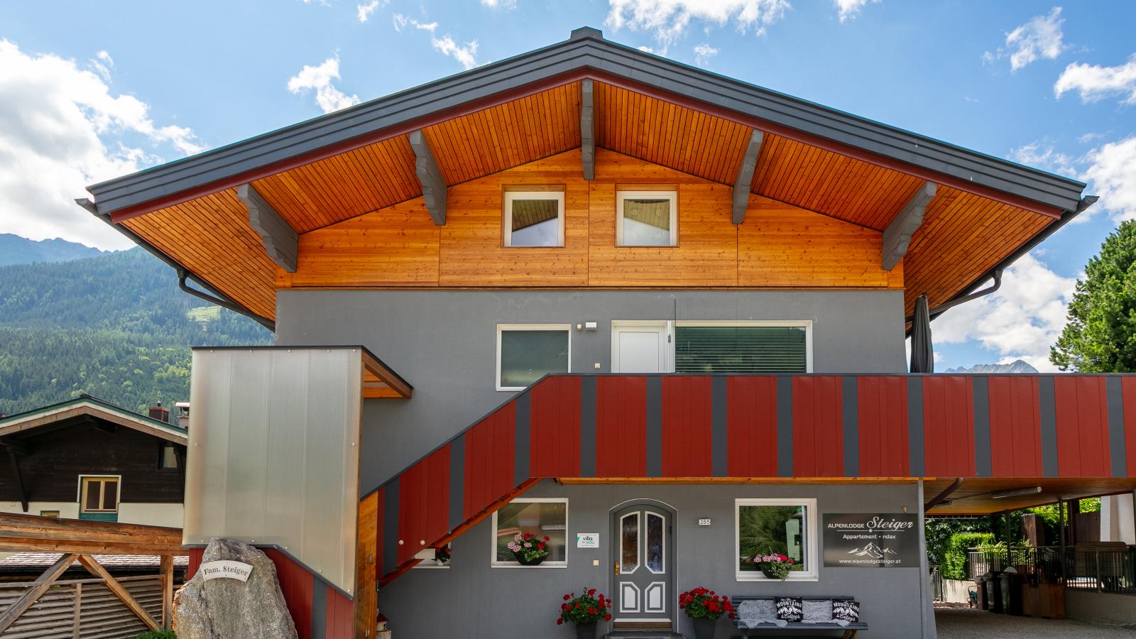 Alpenlodge Steiger - Buitenkant zomer