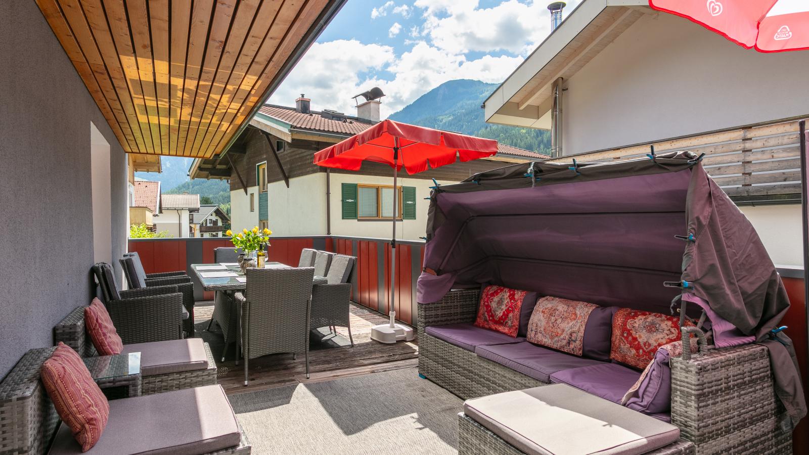 Alpenlodge Steiger XL - Terrasse / balcon
