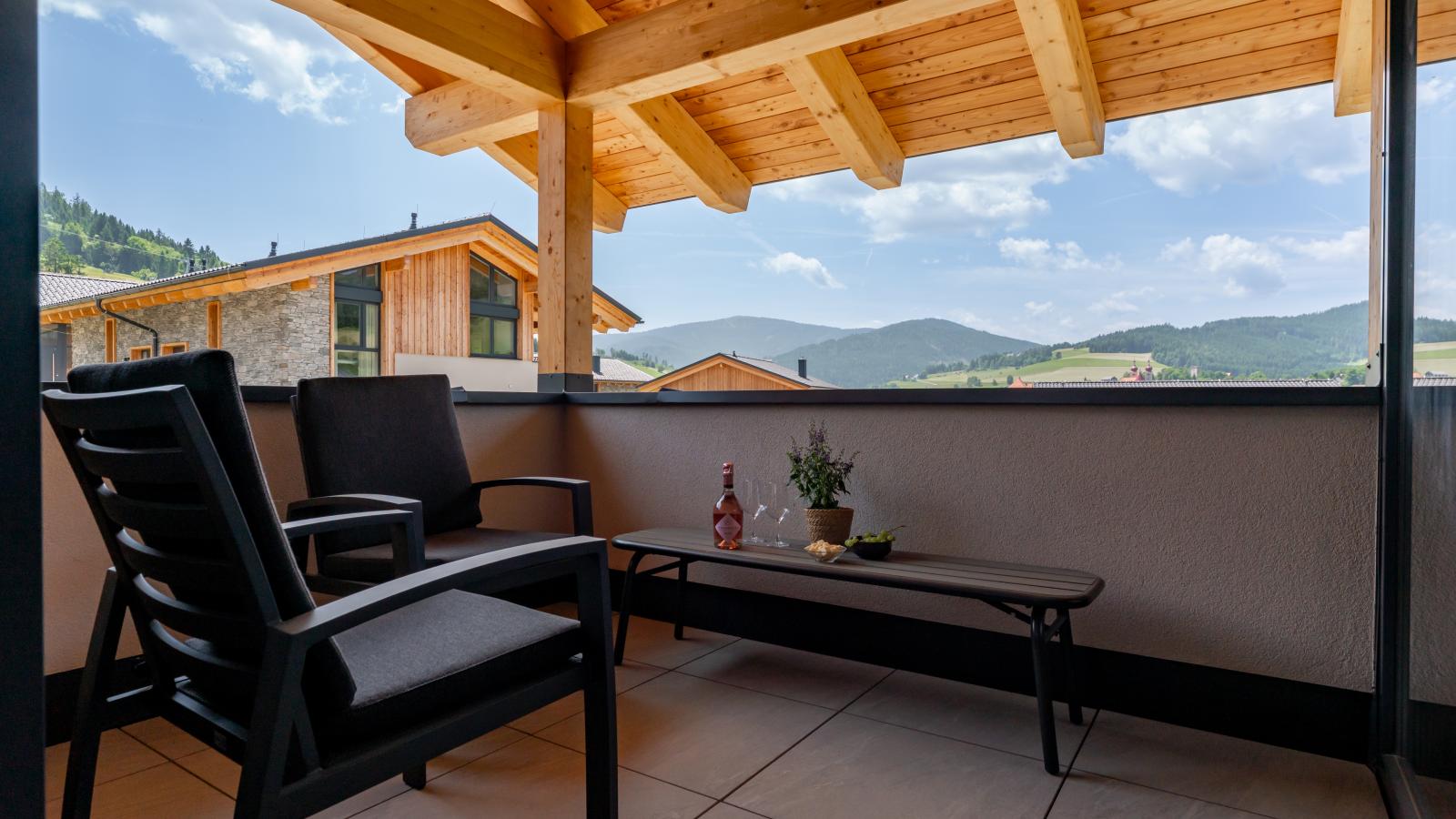Grebenzen Lodges 49B-Terrasbalkon