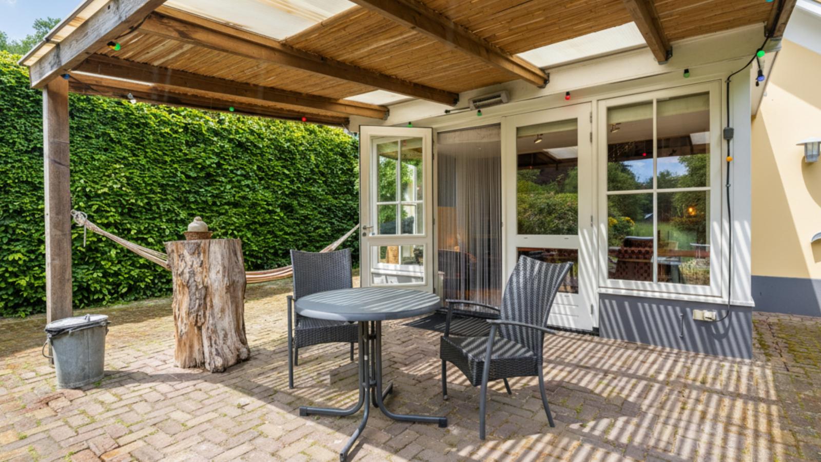 Wellnesshuisje Kalheupink-Terrasse/Balkon